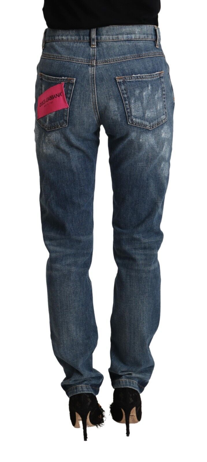 Eleganti jeans skinny in denim per la donna moderna