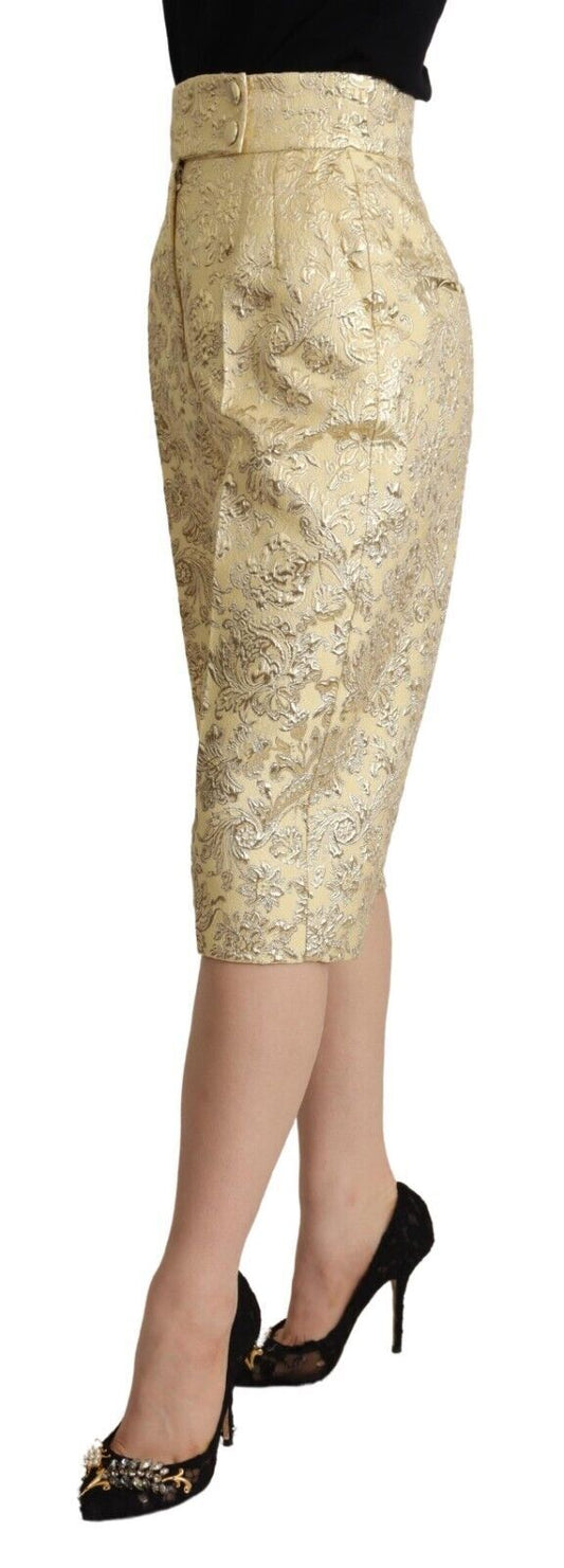 Pantaloni eleganti beige a vita alta cropped