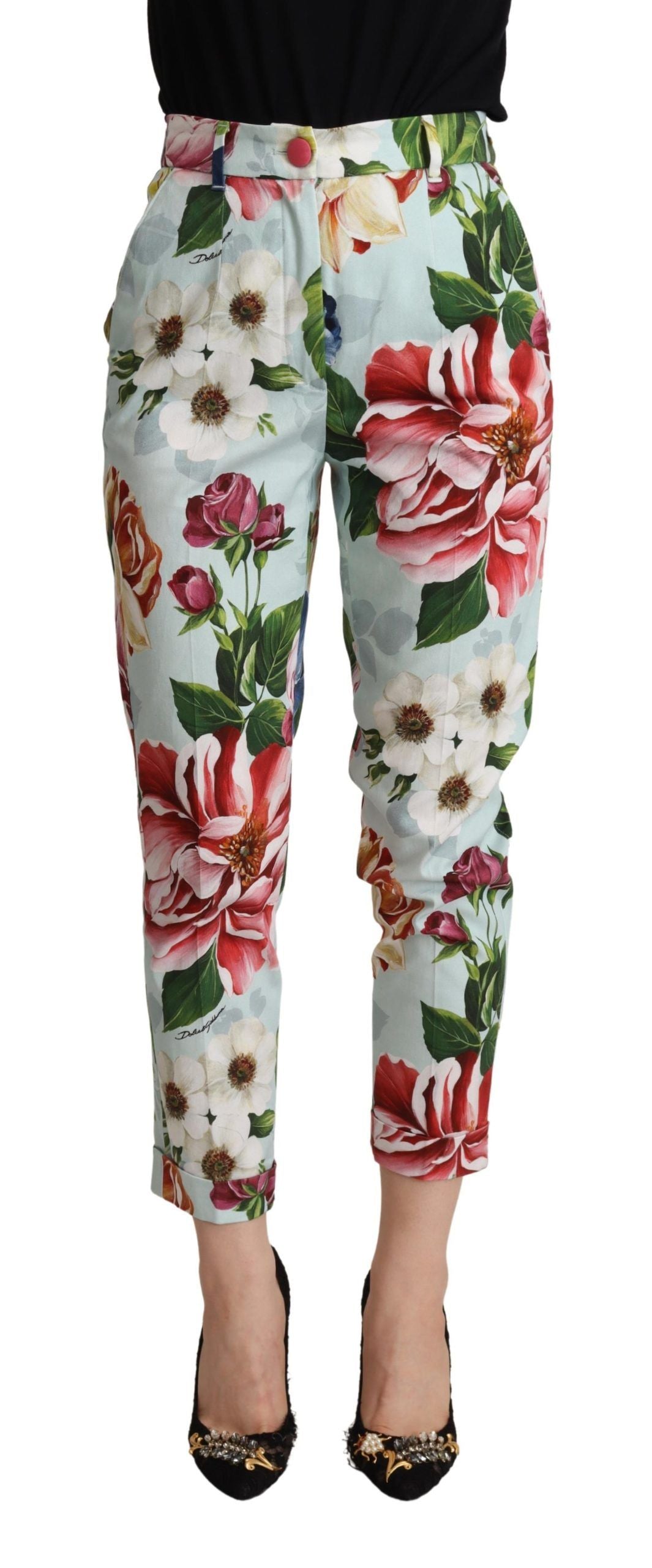 Esalta il tuo stile con i pantaloni affusolati floreali