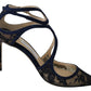 Navy Lancer Leather Pumps Elegance Unleashed