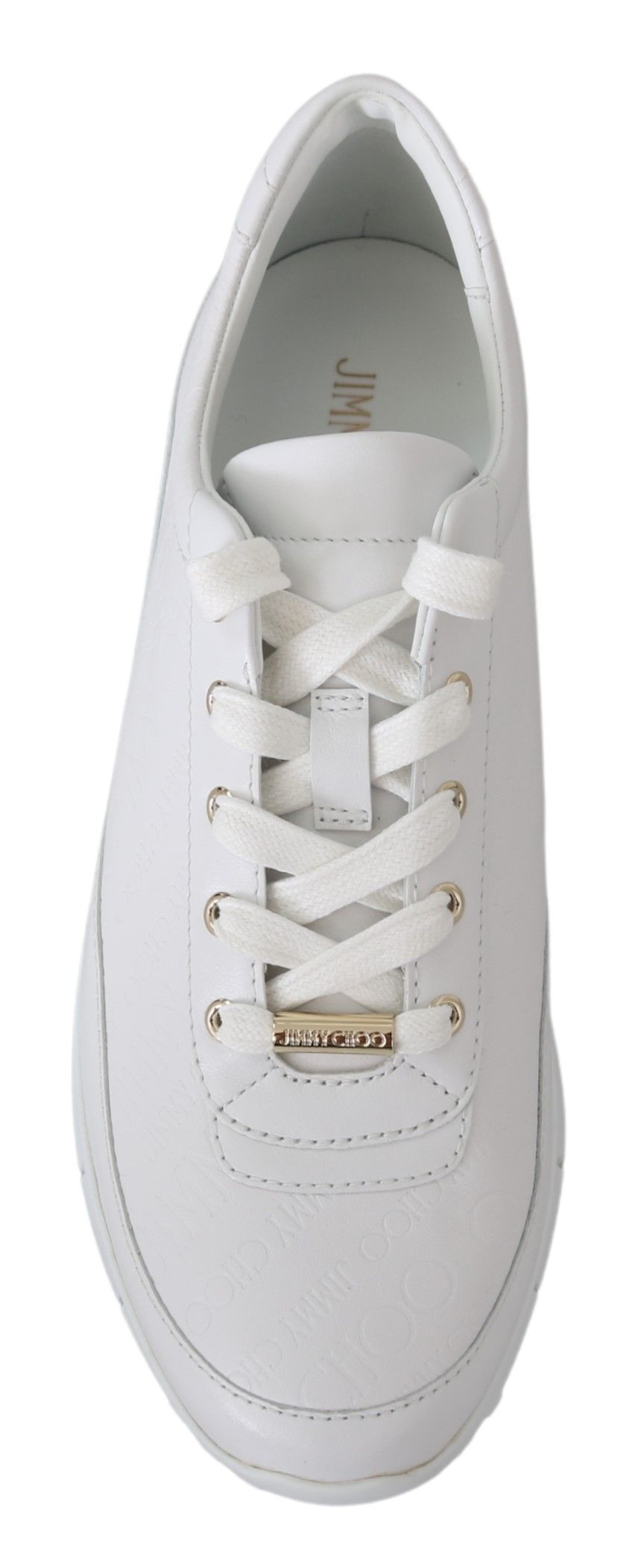 Elegante weiße Leder-Sneaker
