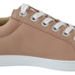 Powder Pink Nappa Leather Sneakers