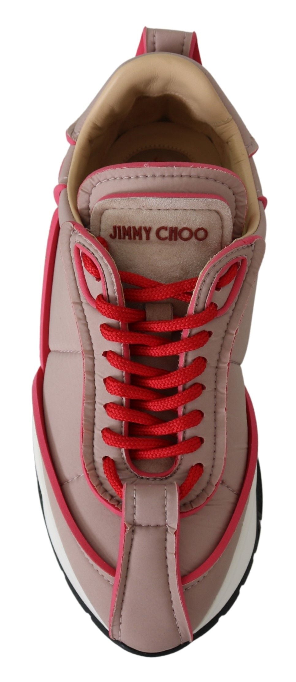 Schicke gepolsterte Sneakers in Ballettrosa