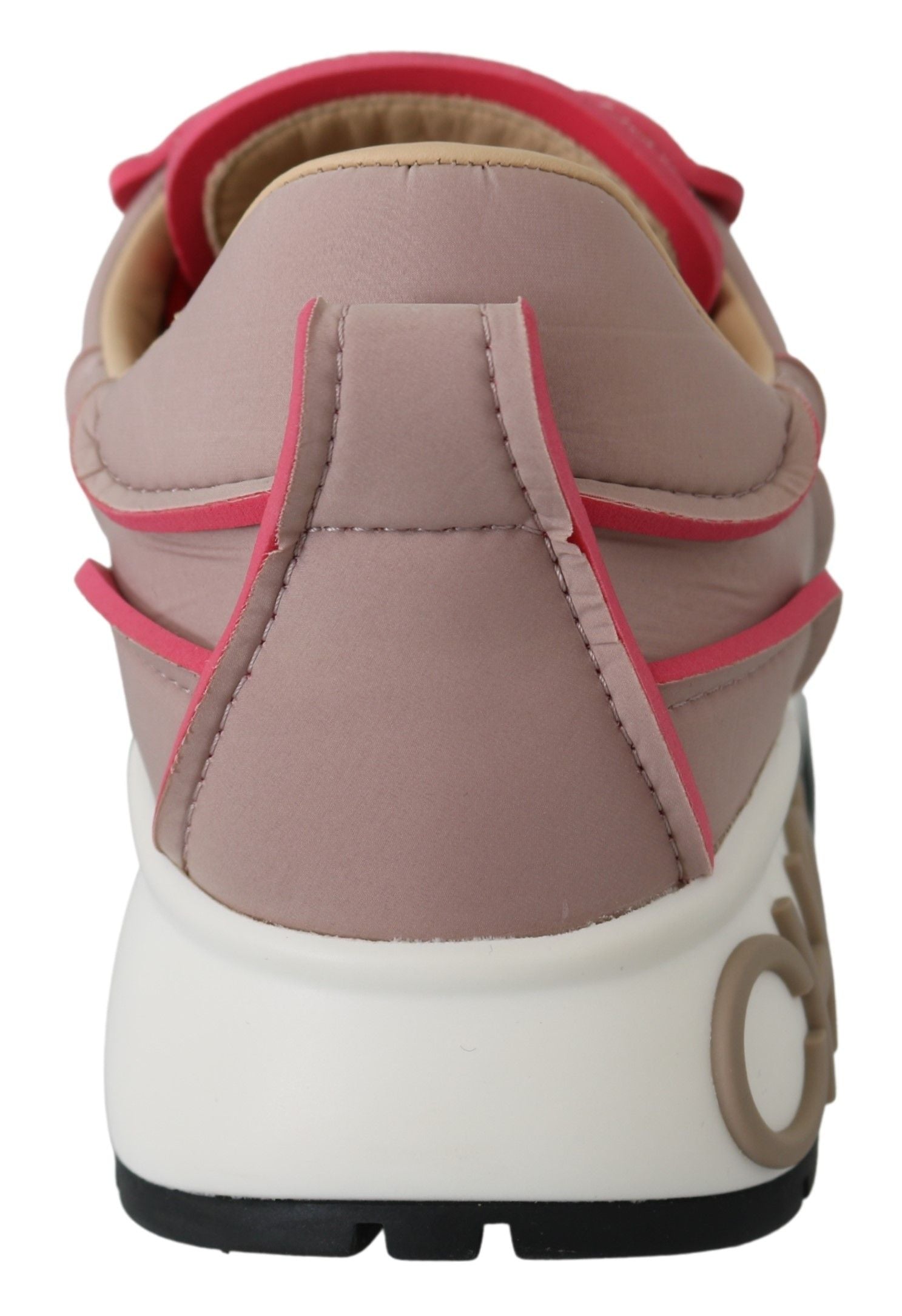 Schicke gepolsterte Sneakers in Ballettrosa