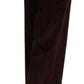 Pantaloni eleganti a vita alta e gamba larga