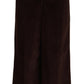 Pantaloni eleganti a vita alta e gamba larga