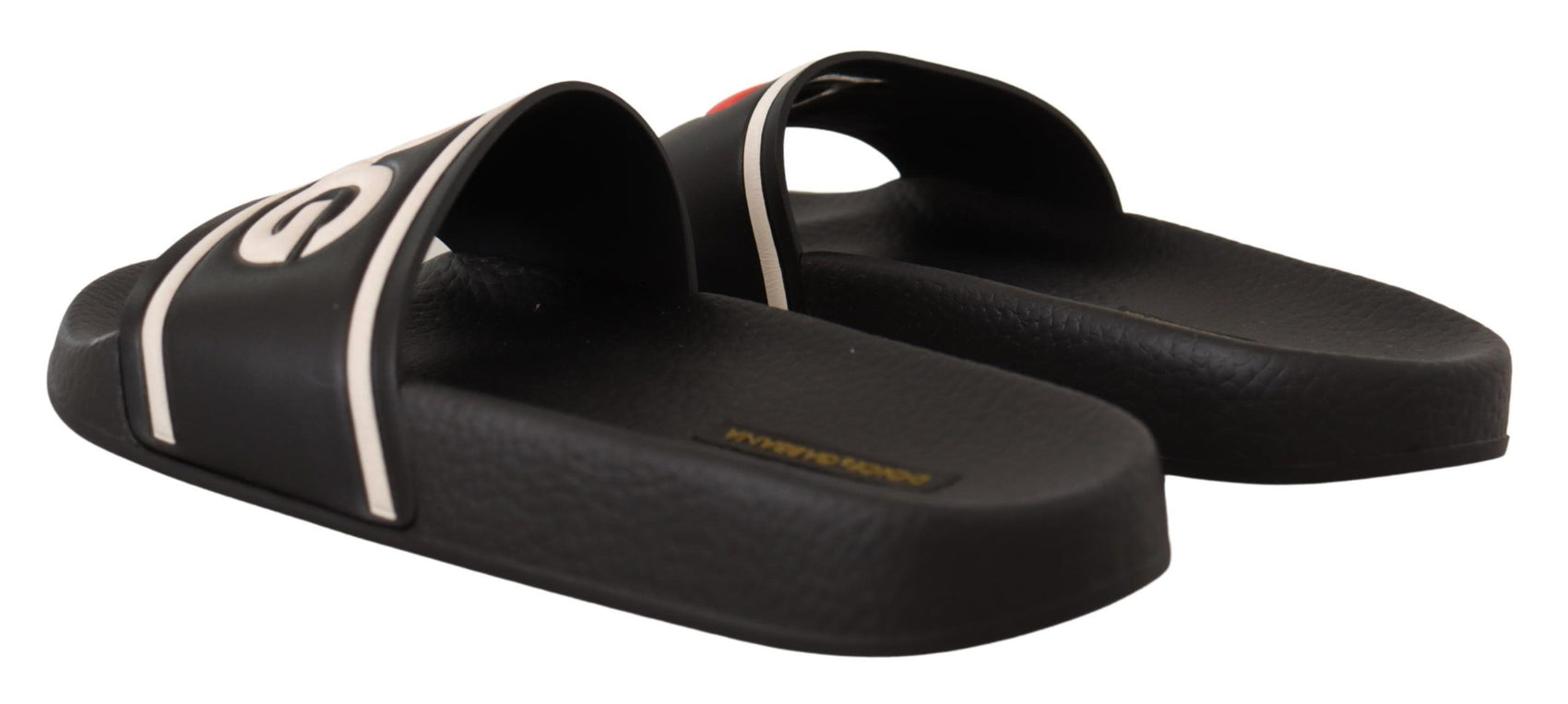 Elegante schwarze Leder-Sandalen für Damen
