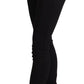 Pantaloni eleganti slim fit a vita alta