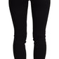 Pantaloni eleganti slim fit a vita alta