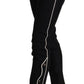 Pantaloni eleganti slim fit a vita alta