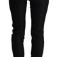 Pantaloni eleganti slim fit a vita alta