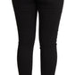 Jeans in denim nero slim fit chic