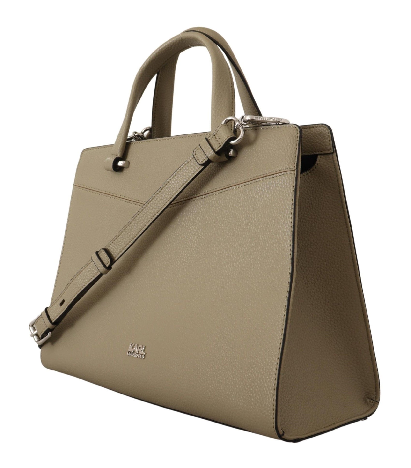 Borsa Tote in Pelle Verde Salvia Incantevole