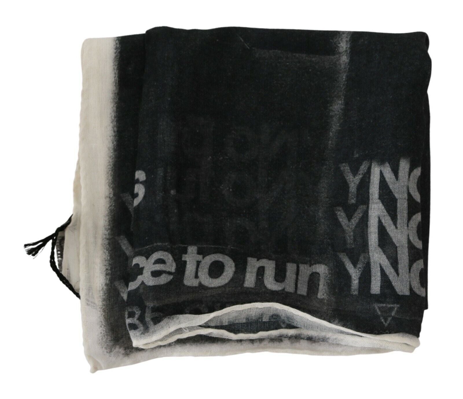 Sciarpa Bandana Monocromatica in Misto Lana
