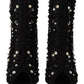 Embellished Crystal Short Boots