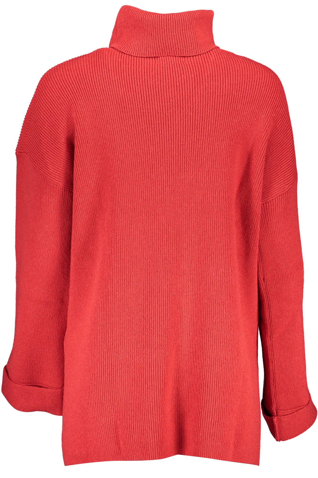 Elegante maglione in misto lana con collo alto