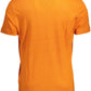 Gant Orange Linen Men T-Shirt