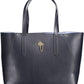 Blaue Polyethylen Damen Handtasche