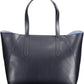 Blaue Polyethylen Damen Handtasche