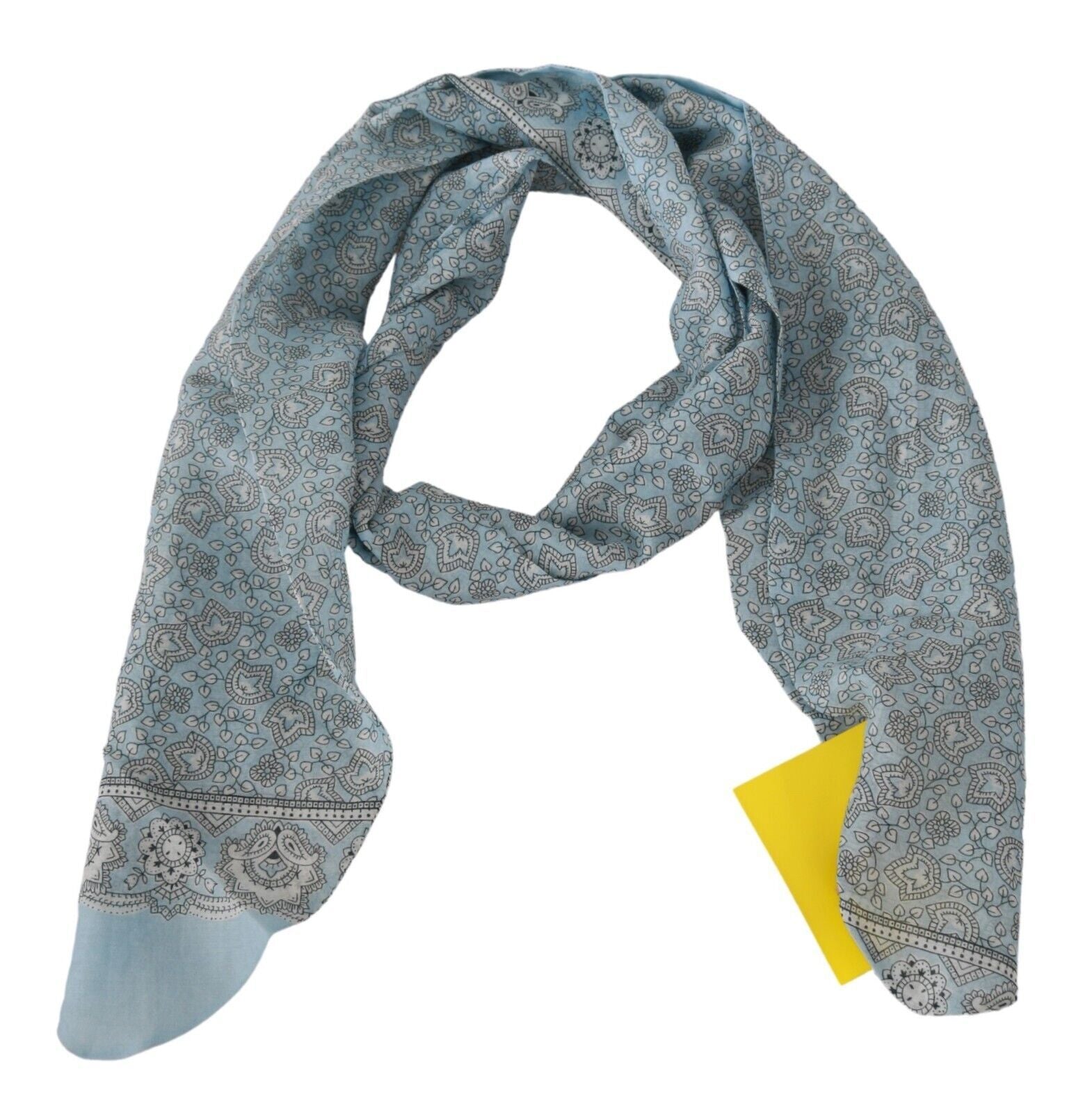 Elegante sciarpa scialle avvolgente bandana in seta
