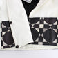 Exclusive Black & White Leather Jacket