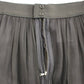 Elegant Silk Black Skirt for Evenings