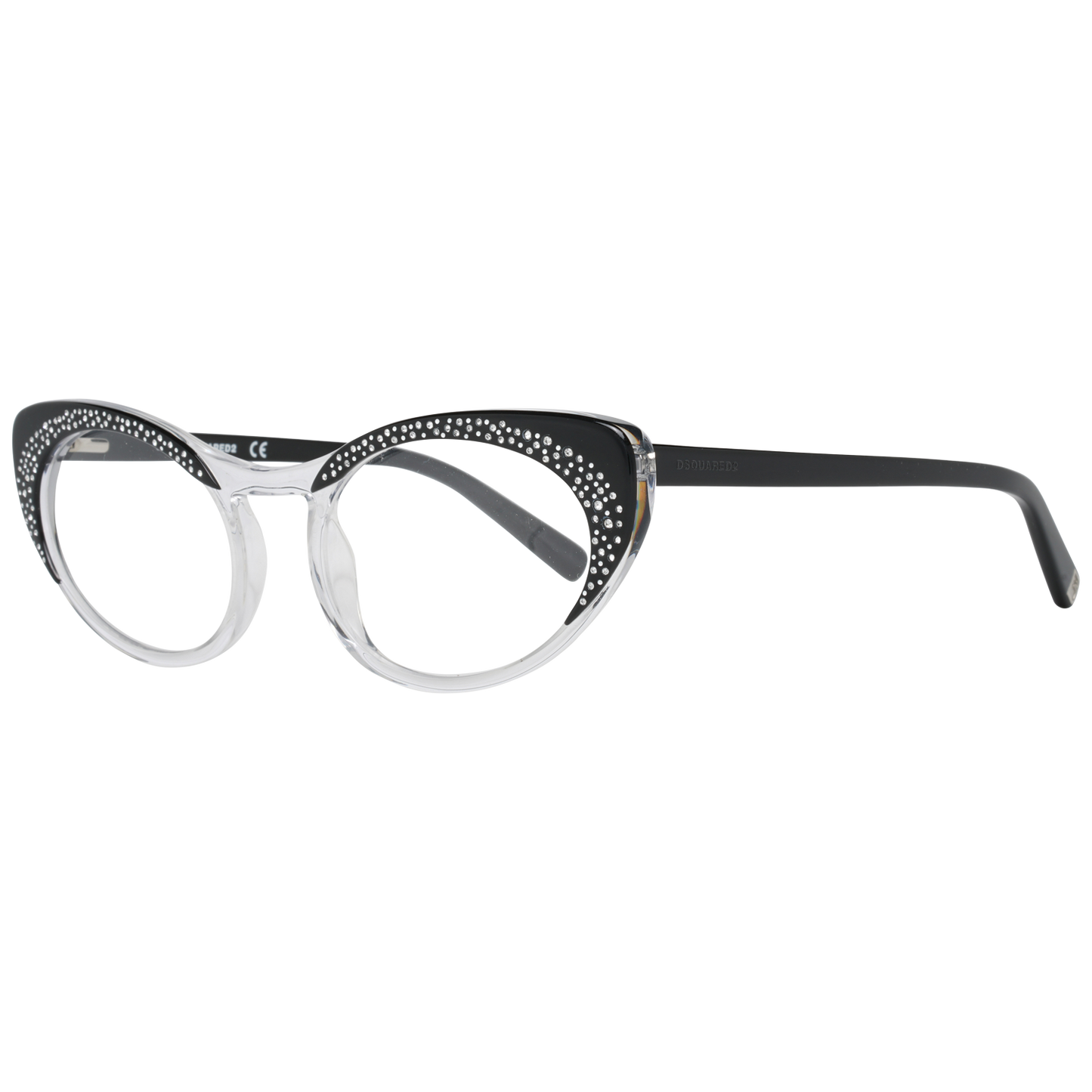 Schicke schwarze Vollrand-Designerbrille