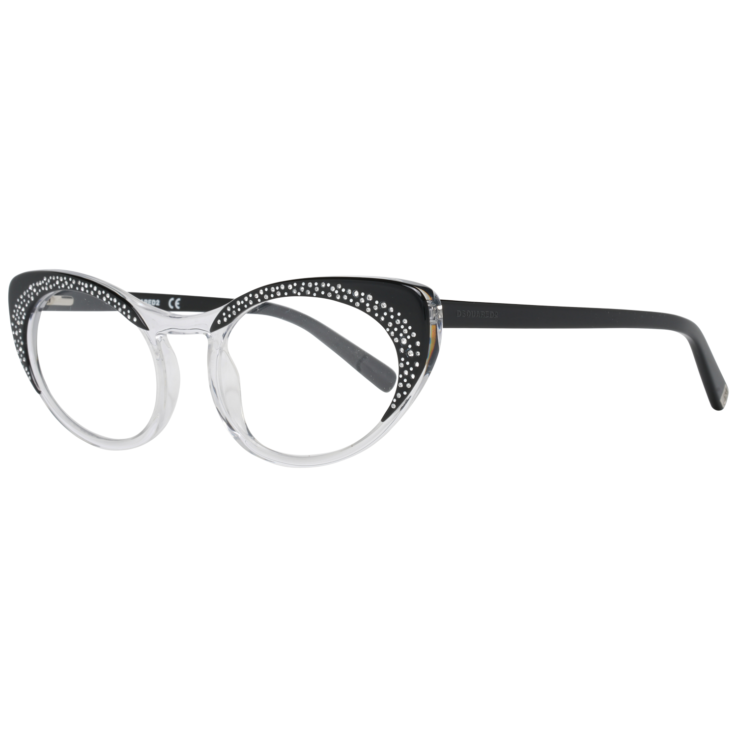 Schicke schwarze Vollrand-Designerbrille