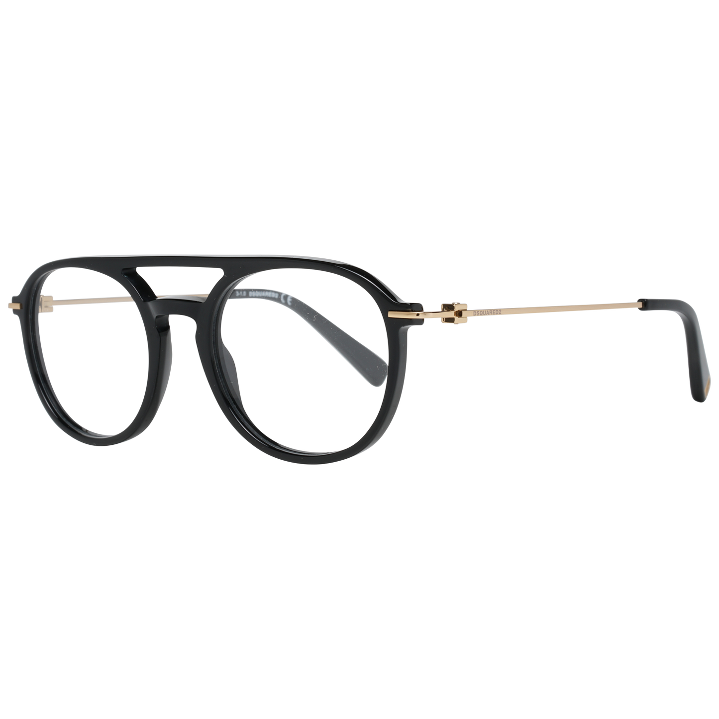 Elegante schwarze Vollrand-Designerbrille