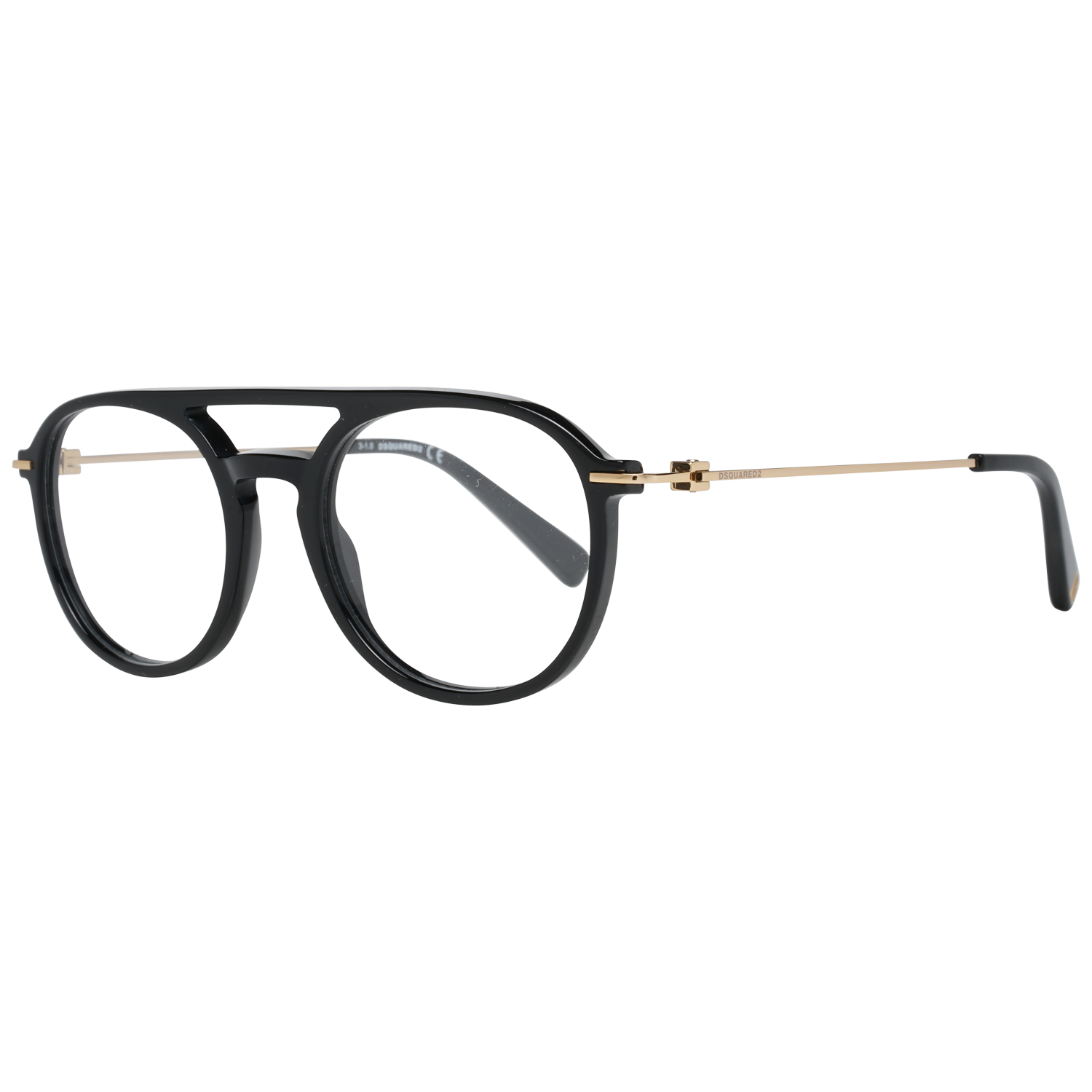 Sleek Black Full-Rim Designer Eyewear