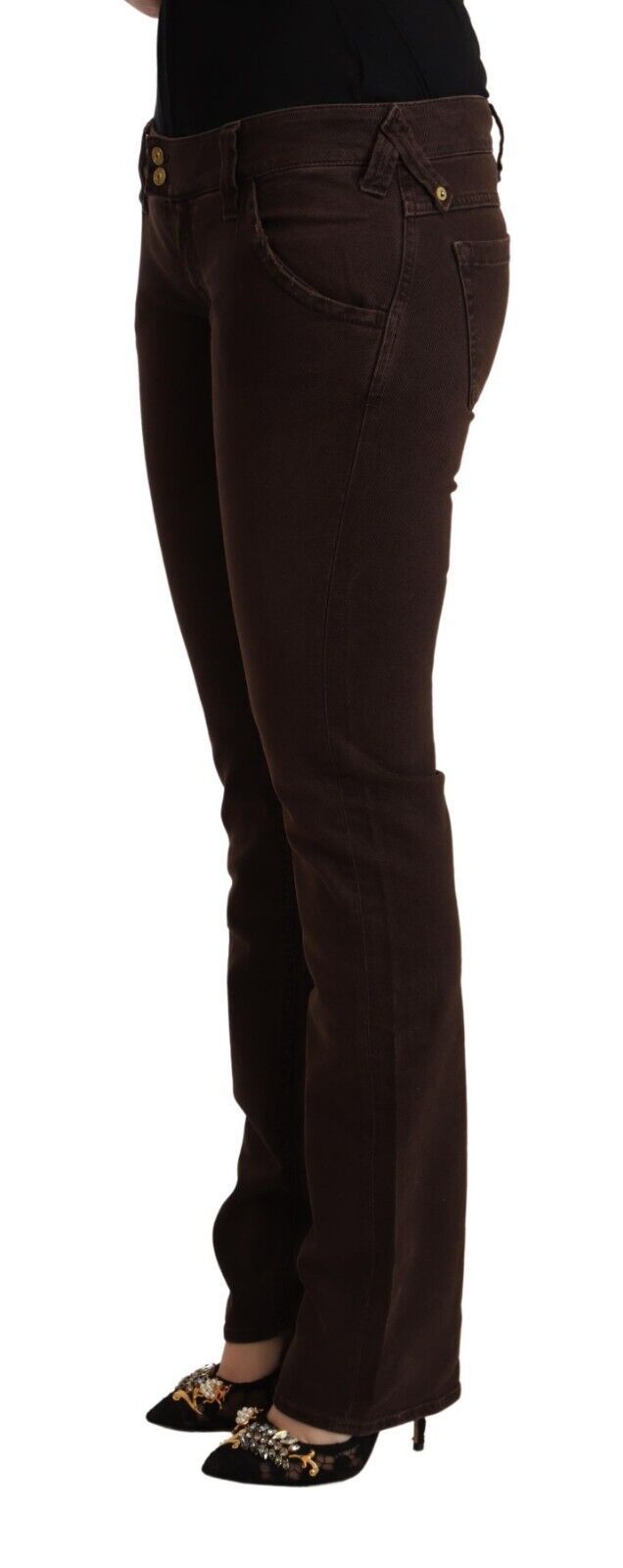 Elegante Slim Fit Jeans aus Baumwollstretch
