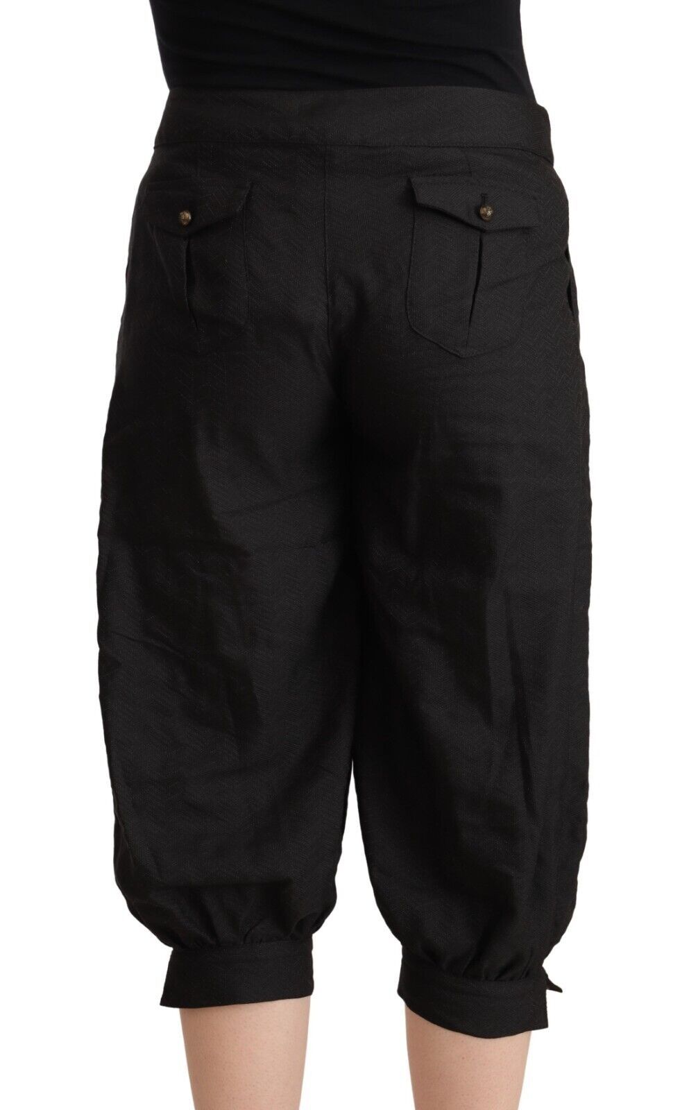 Schicke, kurze Haremshose mit mittlerer Taille