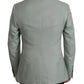 Elegante giacca blazer in cashmere e seta slim fit