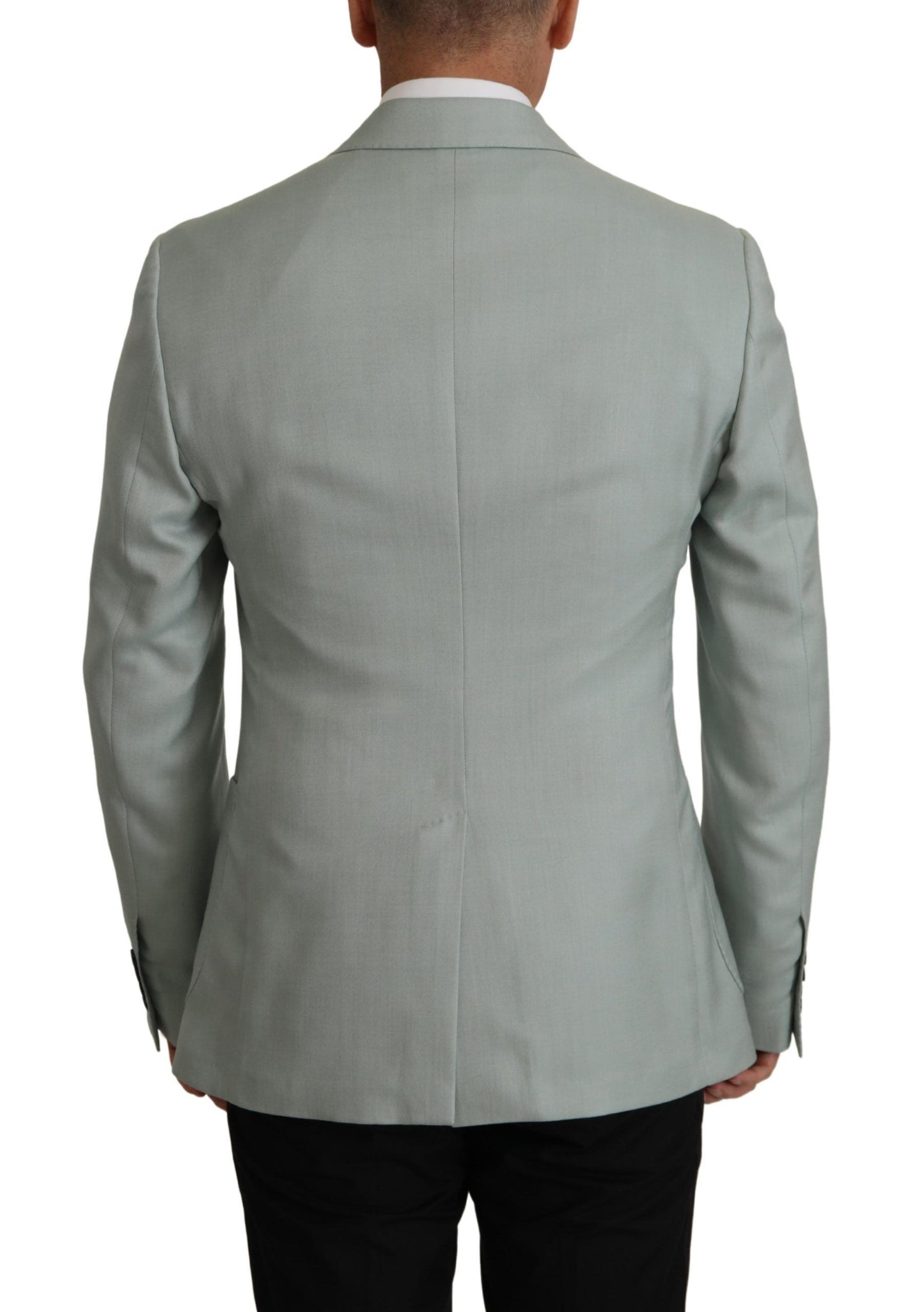 Elegante Slim Fit Blazerjacke aus Kaschmir-Seide