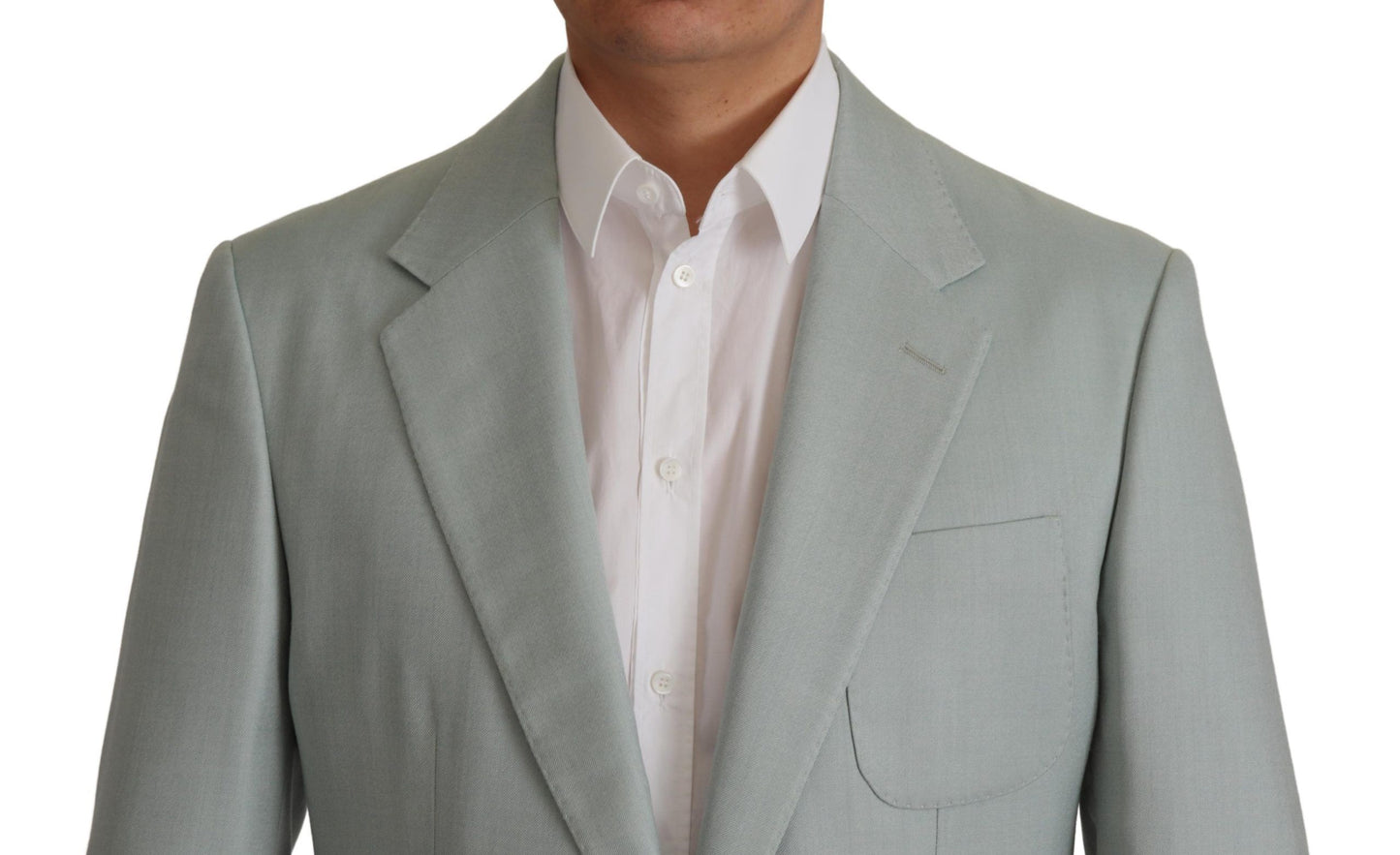 Elegante giacca blazer in cashmere e seta slim fit