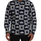 Elegantes Slim Fit Blue Crown Hemd
