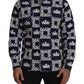 Elegantes Slim Fit Blue Crown Hemd
