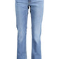 Blue Cotton Women Jeans