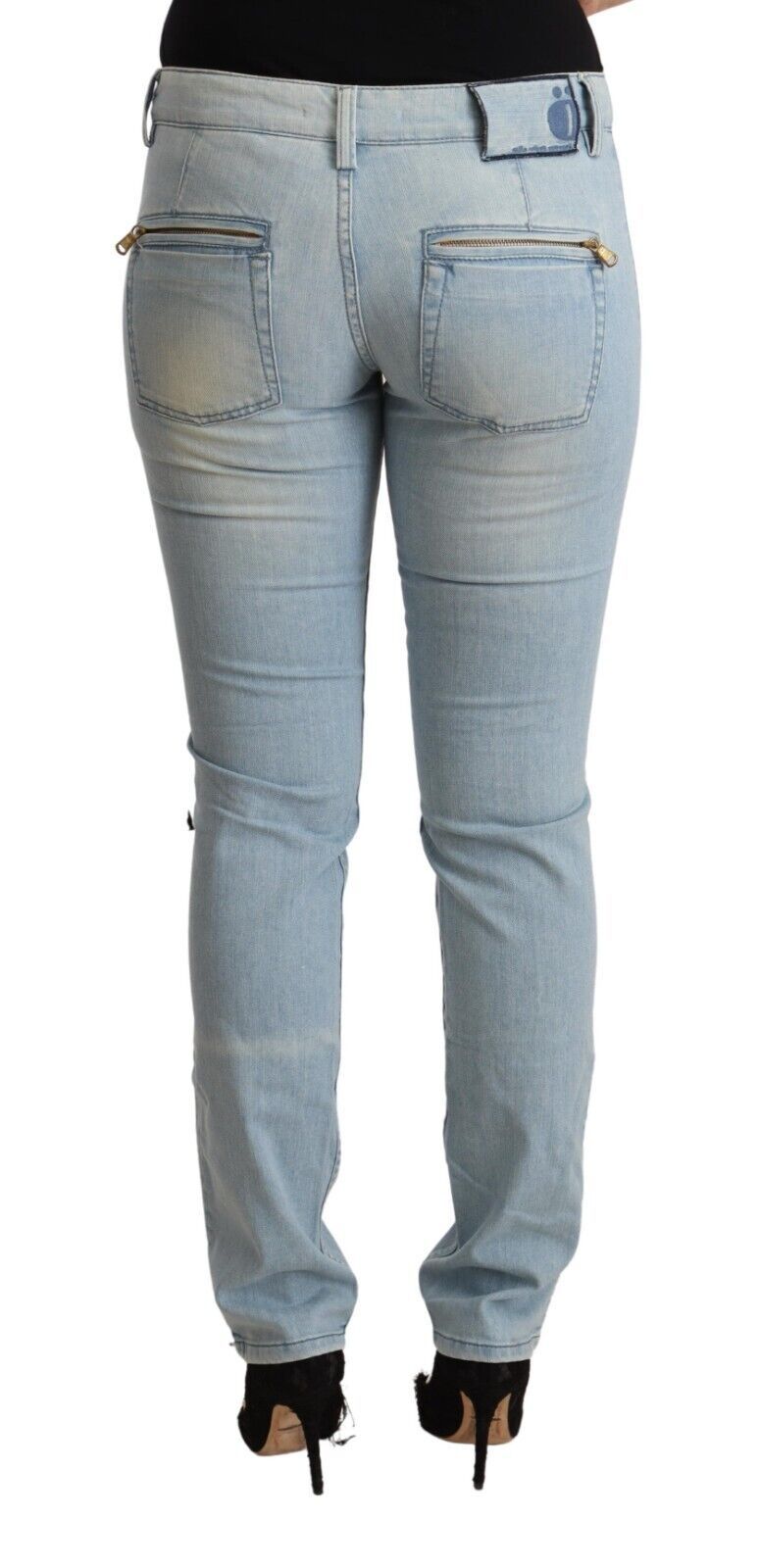Elegante Slim Fit Jeans aus Baumwollmischung