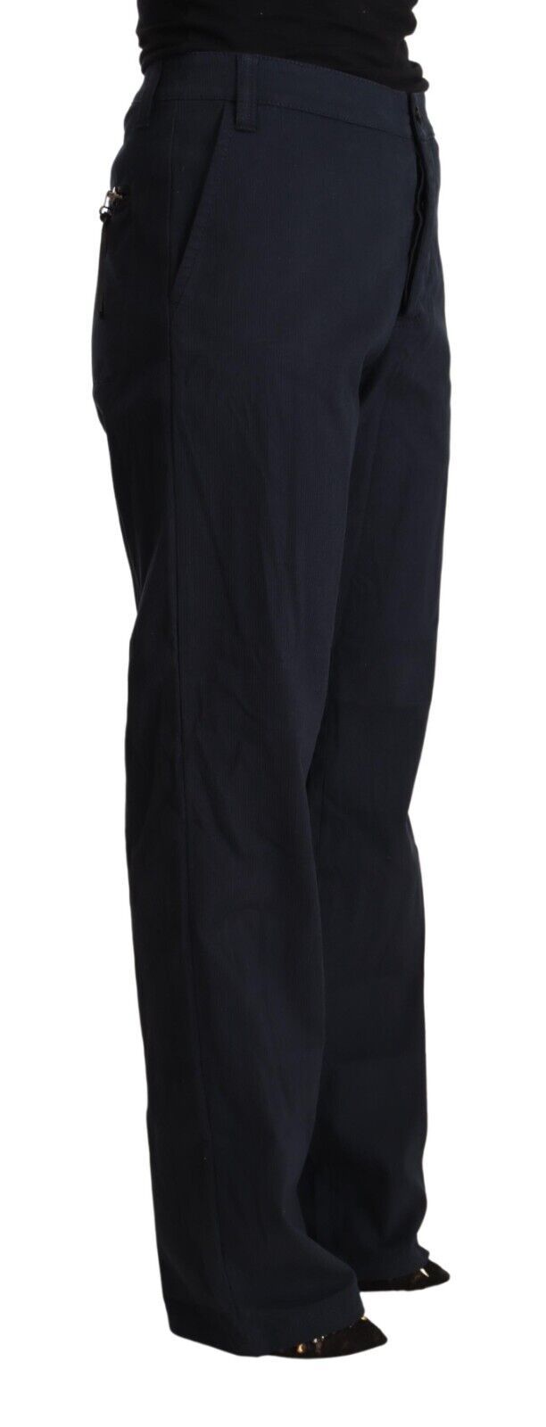 Elegante High Waist Tapered Pants