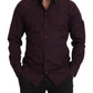 Slim Fit Hemd in Königsviolett