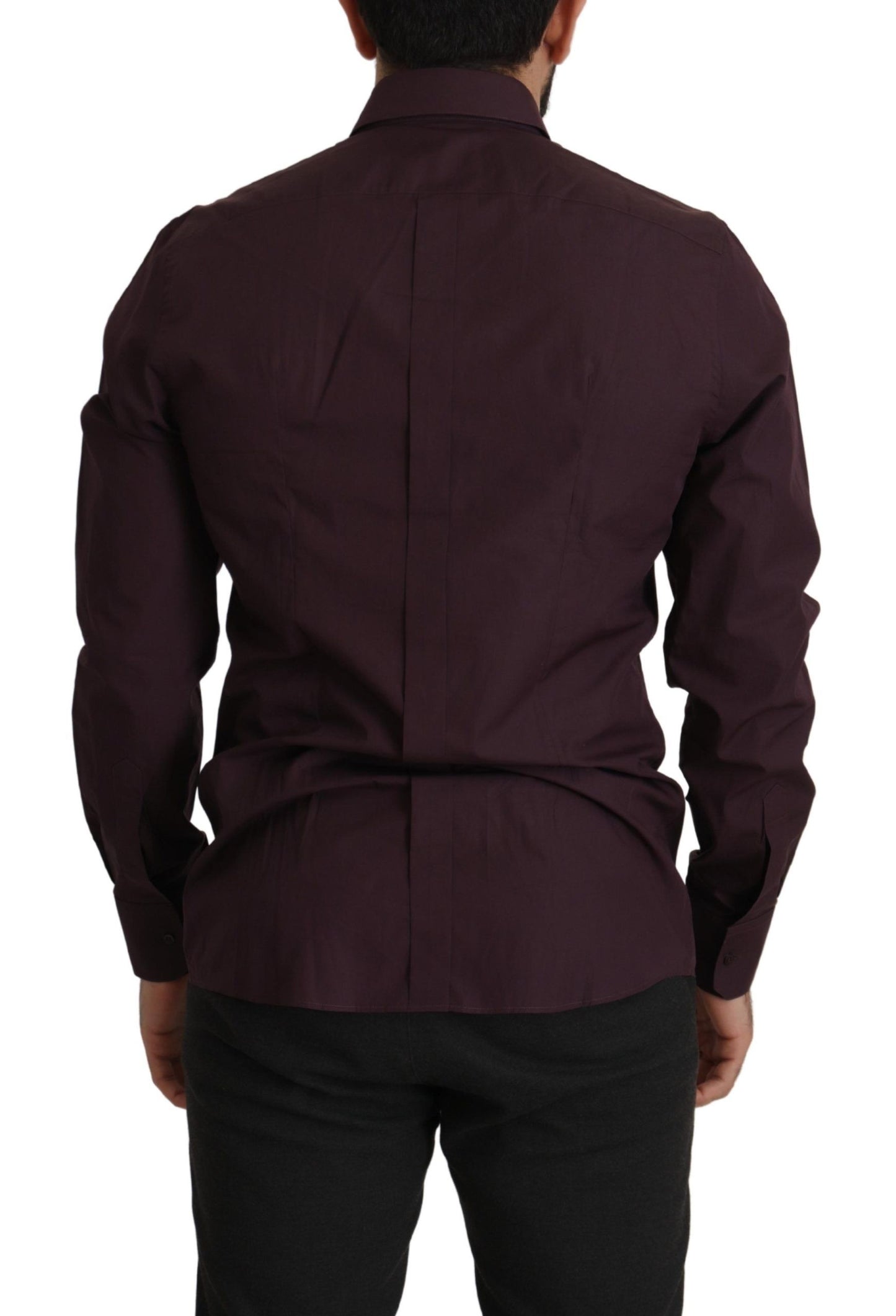 Slim Fit Hemd in Königsviolett