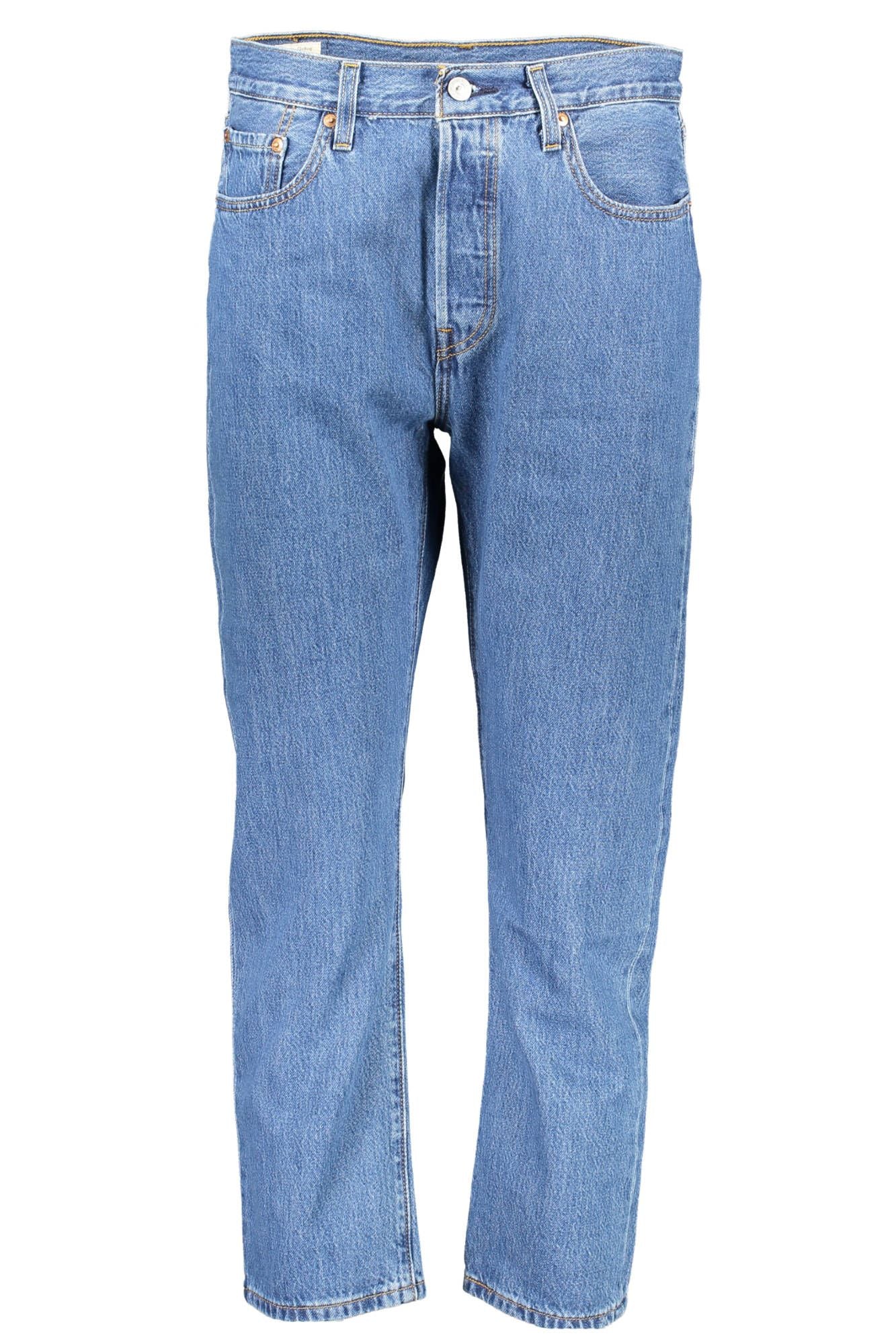 Jeans da donna in cotone blu