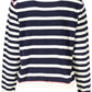 Blue Cotton Women Sweater