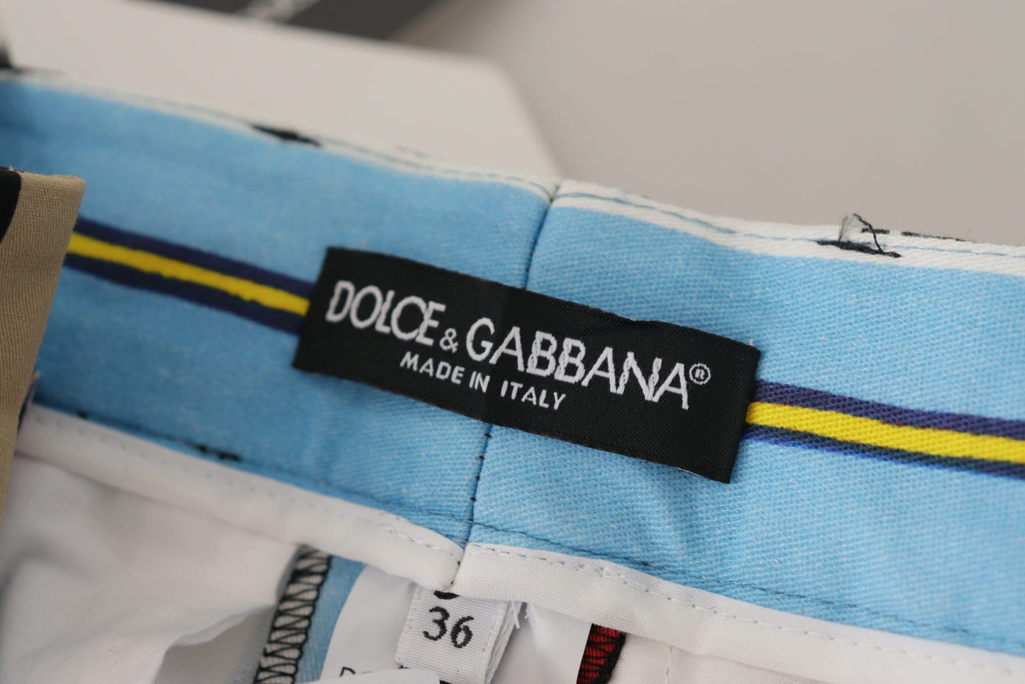 Pantaloni eleganti a righe a vita alta