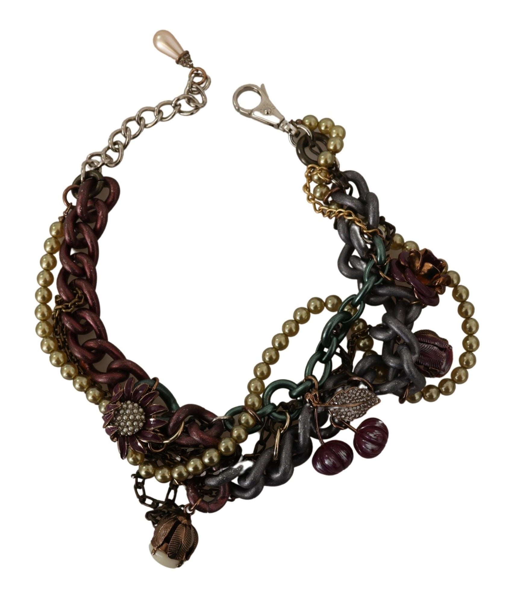 Collana con ciondolo color oro Sicilian Elegance