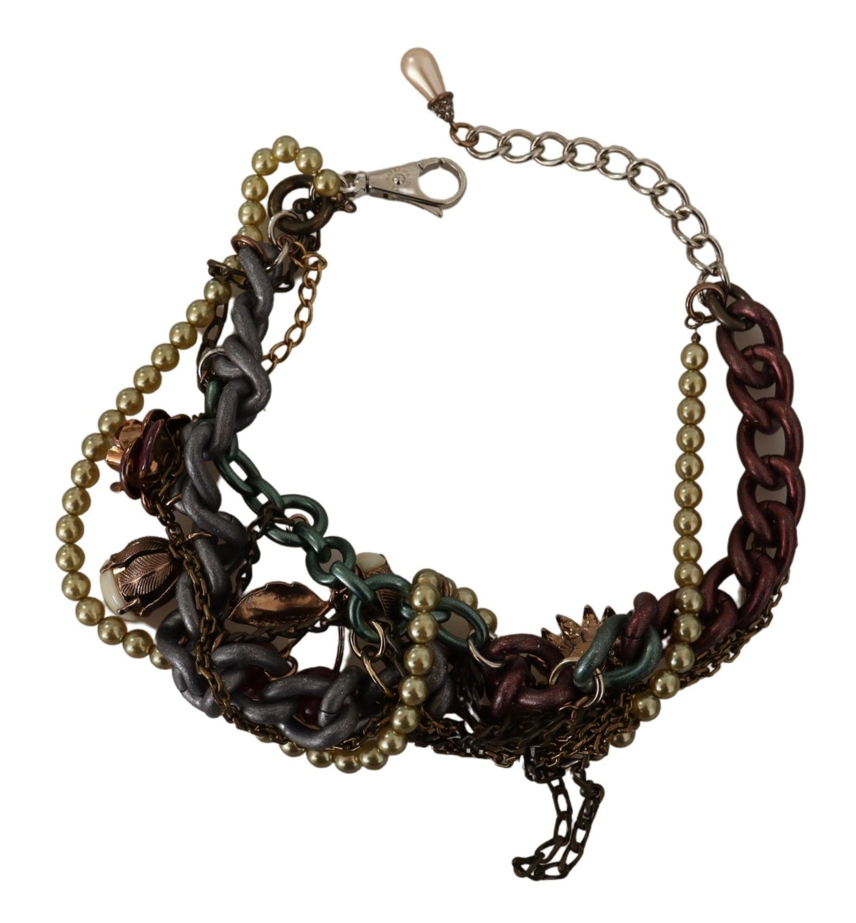 Collana con ciondolo color oro Sicilian Elegance