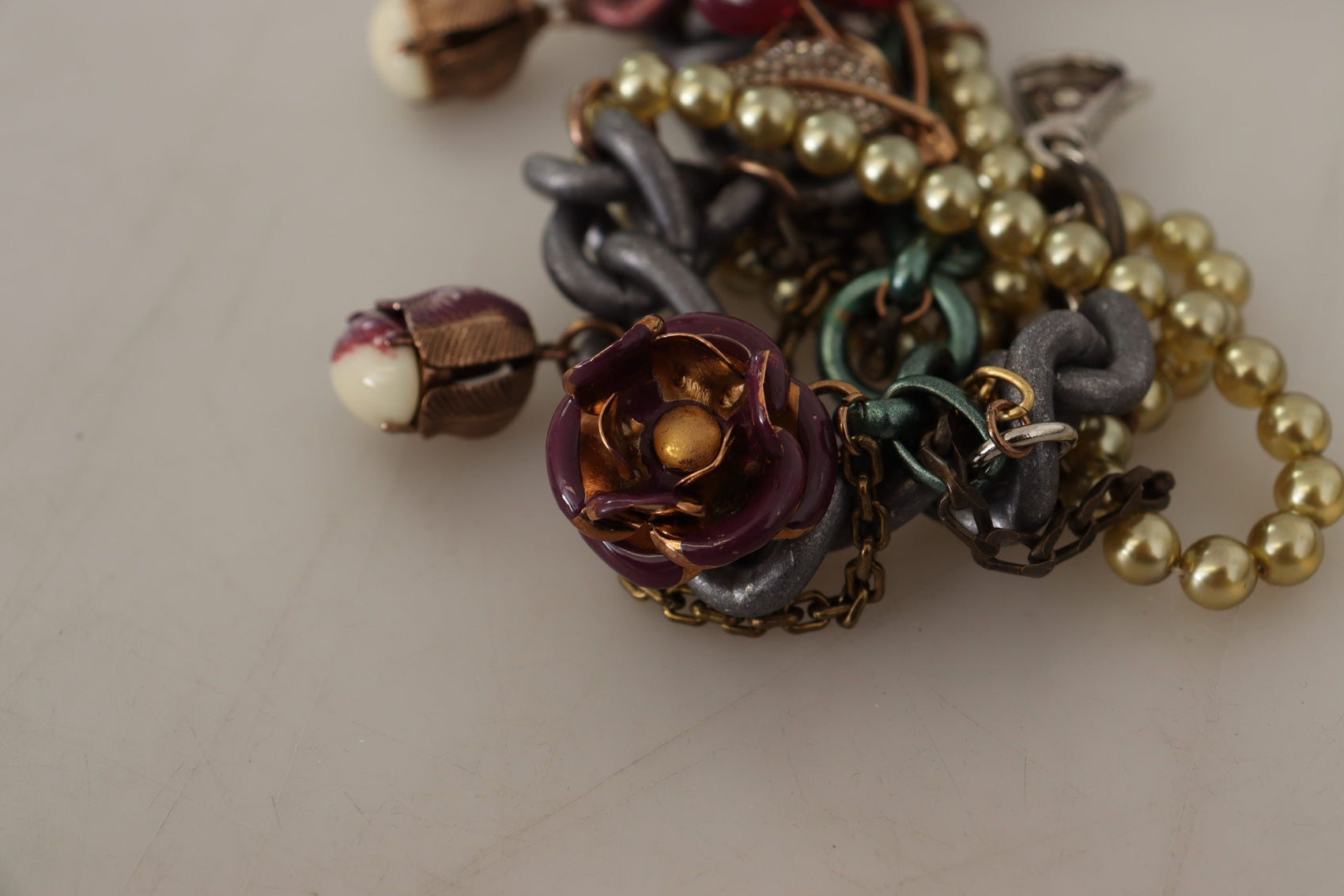 Collana con ciondolo color oro Sicilian Elegance