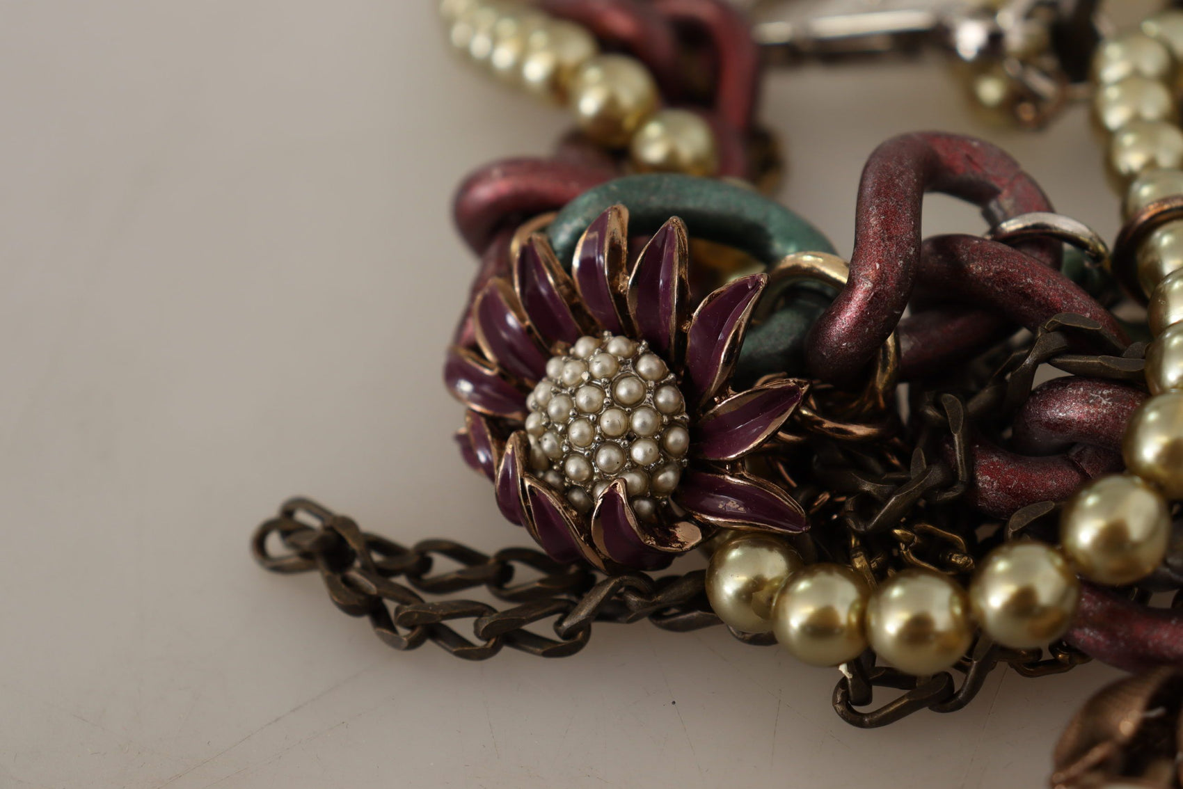 Collana con ciondolo color oro Sicilian Elegance