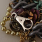 Collana con ciondolo color oro Sicilian Elegance